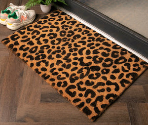 Country Home Leopard Doormat