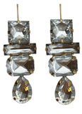 Deco Gem Drop Earring