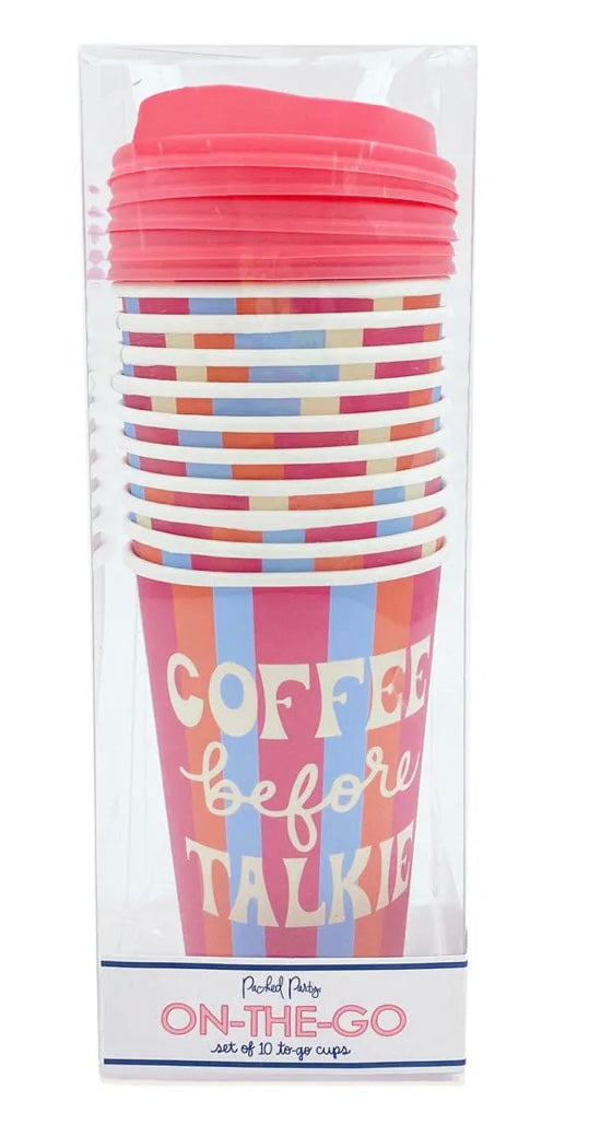 To Go Coffee Cup Set