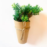 Paper Wrapped Pot