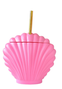 Pink Shell Sipper